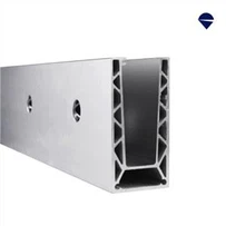 Sozlanishi yon tomoni 1kN alyuminiy shisha kanali